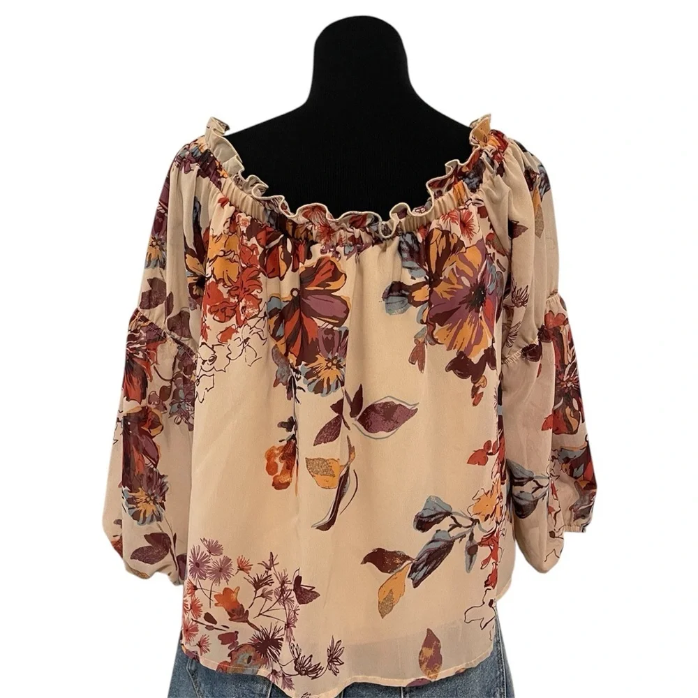 Altar’d State Boho Off Shoulder Top (S) - Picture 3 of 6